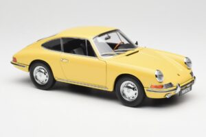 Porsche 911 901 Champagne Yellow Kyosho 1:18 08969Y Diecast - image 6 of 8