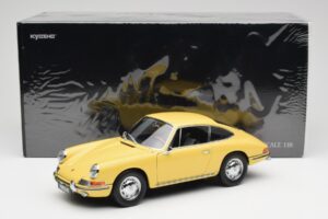 Porsche 911 901 Champagne Yellow Kyosho 1:18 08969Y Diecast - image 8 of 8