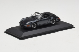 Porsche 911 930 Cabriolet Purple Metallic Minichamps 1:43 PORSCHE006 Diecast - image 2 of 4