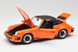 Porsche 911 930 Carrera 3.2 Targa Orange Minichamps 1:18 100063064 Diecast - image 2 of 8