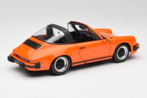 Porsche 911 930 Carrera 3.2 Targa Orange Minichamps 1:18 100063064 Diecast - image 3 of 8
