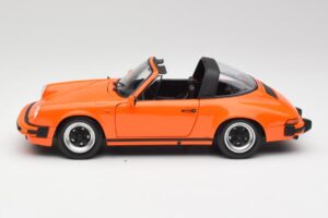 Porsche 911 930 Carrera 3.2 Targa Orange Minichamps 1:18 100063064 Diecast - image 4 of 8