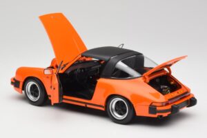 Porsche 911 930 Carrera 3.2 Targa Orange Minichamps 1:18 100063064 Diecast - image 5 of 8