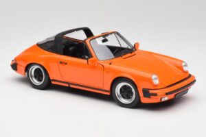 Porsche 911 930 Carrera 3.2 Targa Orange Minichamps 1:18 100063064 Diecast - image 6 of 8