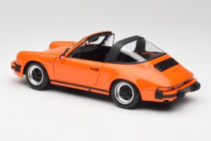 Porsche 911 930 Carrera 3.2 Targa Orange Minichamps 1:18 100063064 Diecast - image 7 of 8