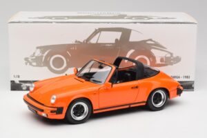 Porsche 911 930 Carrera 3.2 Targa Orange Minichamps 1:18 100063064 Diecast - image 8 of 8