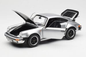 Porsche 911 930 Turbo 3.3 Silver Norev 1:18 187574 Diecast - image 2 of 8