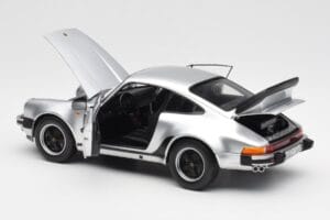 Porsche 911 930 Turbo 3.3 Silver Norev 1:18 187574 Diecast - image 5 of 8