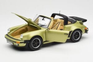 Porsche 911 930 Turbo Targa Green Metallic Norev 1:18 187526 Diecast - image 2 of 10