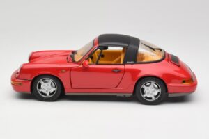 Porsche 911 964 Carrera 2 Targa Red Anson 1:18 30305-W Diecast - image 4 of 8