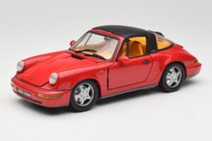 Porsche 911 964 Carrera 2 Targa Red Anson 1:18 30305-W Diecast