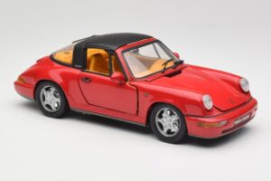 Porsche 911 964 Carrera 2 Targa Red Anson 1:18 30305-W Diecast - image 6 of 8