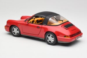 Porsche 911 964 Carrera 2 Targa Red Anson 1:18 30305-W Diecast - image 7 of 8