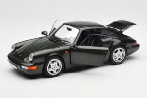 Porsche 911 964 Carrera 4 Green Metallic Norev 1:18 187321 Diecast - image 2 of 8