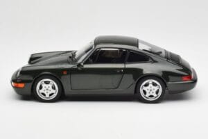 Porsche 911 964 Carrera 4 Green Metallic Norev 1:18 187321 Diecast - image 4 of 8