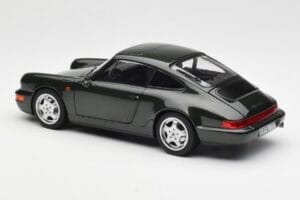 Porsche 911 964 Carrera 4 Green Metallic Norev 1:18 187321 Diecast - image 7 of 8