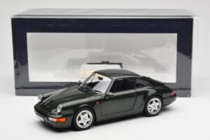 Porsche 911 964 Carrera 4 Green Metallic Norev 1:18 187321 Diecast - image 8 of 8