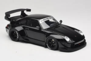 Porsche 911 964 RWB Black GT Spirit 1:18 GTS005KJ Resin - image 4 of 6