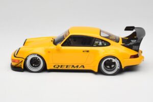 Porsche 911 964 RWB Keema Yellow GT Spirit 1:18 GT492 Resin - image 3 of 6