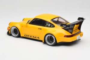 Porsche 911 964 RWB Keema Yellow GT Spirit 1:18 GT492 Resin - image 5 of 6