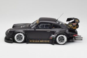 Porsche 911 964 RWB Stella Artois Bumper Delete GT Spirit 1:18 GT918 Resin - image 3 of 6