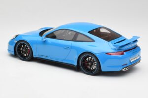Porsche 911 991 Carrera 4S Aerokit Blue GT Spirit 1:18 GT085 Resin - image 5 of 6