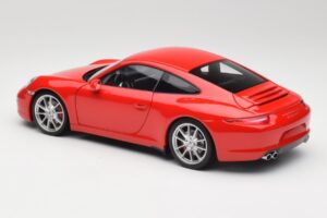 Porsche 911 991 Carrera S Guards Red Minichamps 1:18 100061020 Diecast - image 7 of 8