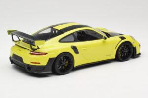 Porsche 911 GT2 RS 991.2 Weissach Package Green Black Wheels Minichamps 1:18 155068300-1 Diecast - image 2 of 6