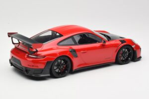 Porsche 911 GT2 RS 991.2 Red Black Wheels Minichamps 1:18 155068307 Diecast - image 2 of 6