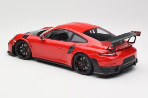 Porsche 911 GT2 RS 991.2 Red Black Wheels Minichamps 1:18 155068307 Diecast - image 5 of 6