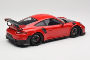 Porsche 911 GT2 RS 991.2 Red Black Wheels Minichamps 1:18 155968307 Diecast - image 2 of 6