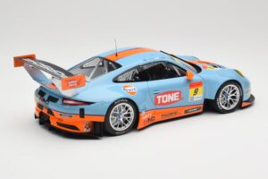 Porsche 911 991.2 GT3 R Pacific Gulf Racing #9 J. Lammers / K. Miura Super GT 300 Series 2017 Minichamps 1:18 155176909 Dieca - image 2 of 6