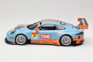 Porsche 911 991.2 GT3 R Pacific Gulf Racing #9 J. Lammers / K. Miura Super GT 300 Series 2017 Minichamps 1:18 155176909 Dieca - image 3 of 6