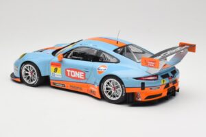 Porsche 911 991.2 GT3 R Pacific Gulf Racing #9 J. Lammers / K. Miura Super GT 300 Series 2017 Minichamps 1:18 155176909 Dieca - image 5 of 6