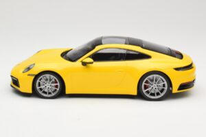Porsche 911 992 Carrera 4S Yellow Minichamps 1:18 155067320 Diecast - image 3 of 6