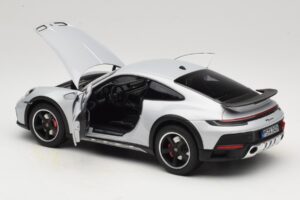 Porsche 911 992 Dakar Ice Grey Metallic Norev 1:18 187242 Diecast - image 5 of 8