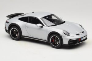Porsche 911 992 Dakar Ice Grey Metallic Norev 1:18 187242 Diecast - image 6 of 8