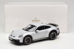Porsche 911 992 Dakar Ice Grey Metallic Norev 1:18 187242 Diecast - image 8 of 8