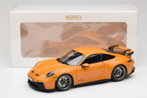 Porsche 911 992 GT3 Bahama Yellow Norev 1:18 187387 Diecast - image 8 of 8