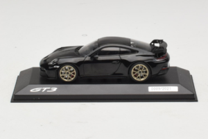 Porsche 911 992 GT3 Black With Gold Wheels Minichamps 1:43 WAP0201520M007 Diecast