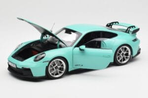Porsche 911 992 GT3 Mint Green Norev 1:18 187316 Diecast - image 2 of 8