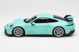 Porsche 911 992 GT3 Mint Green Norev 1:18 187316 Diecast - image 4 of 8