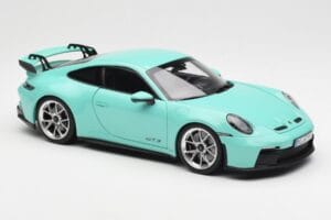 Porsche 911 992 GT3 Mint Green Norev 1:18 187316 Diecast - image 6 of 8