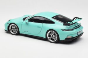 Porsche 911 992 GT3 Mint Green Norev 1:18 187316 Diecast - image 7 of 8