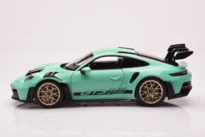Porsche 911 992 GT3 RS Mint Green Norev 1:18 187362 Diecast - image 4 of 8