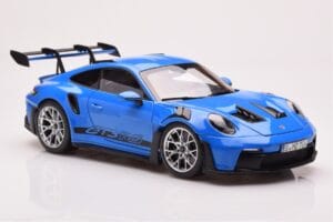 Porsche 911 992 GT3 RS Sharkblue Norev 1:18 187358 Diecast - image 6 of 8