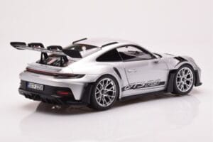 Porsche 911 992 GT3 RS Silver Metallic Norev 1:18 187357 Diecast - image 3 of 8