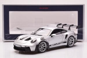 Porsche 911 992 GT3 RS Silver Metallic Norev 1:18 187357 Diecast - image 8 of 8