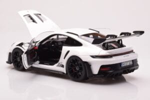 Porsche 911 992 GT3 RS White Norev 1:18 187361 Diecast - image 5 of 8