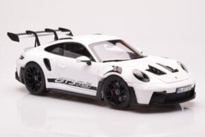 Porsche 911 992 GT3 RS White Norev 1:18 187361 Diecast - image 6 of 8